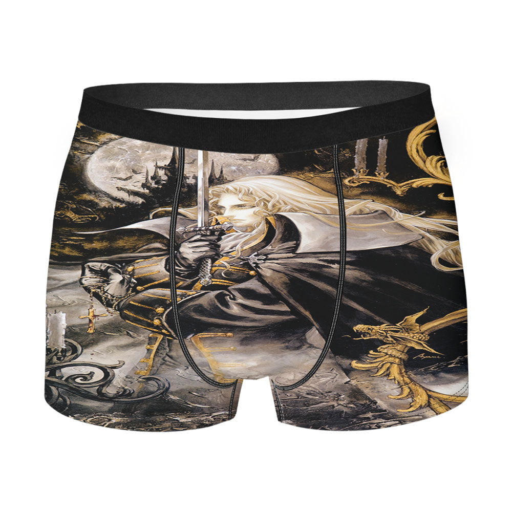 Castlevania Symphony Of The Night Moon Men'S Boxer Briefs