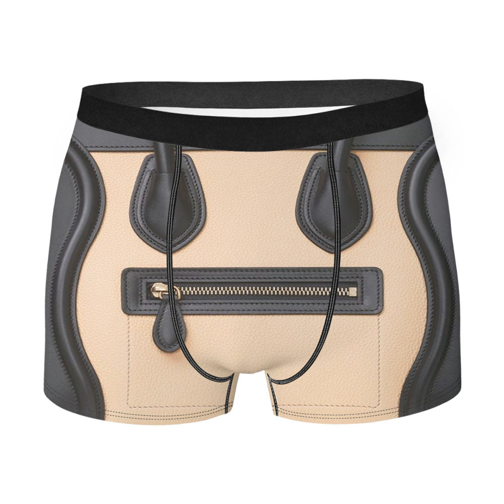Celine Micro Luggage Handbag In Multicolour Baby Grained Calfskin Men'S Boxer Briefs