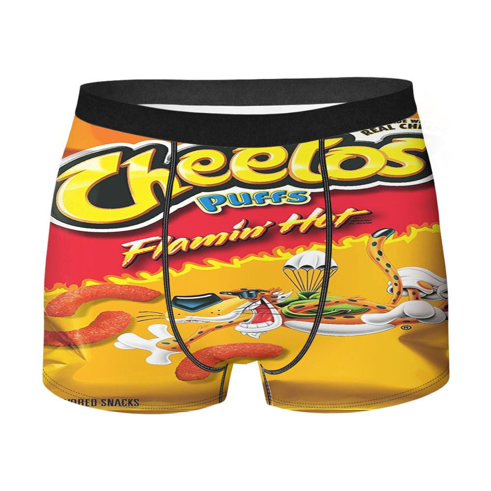 Cheetos Puff Flamin Hot Snacks Men'S Boxer Briefs