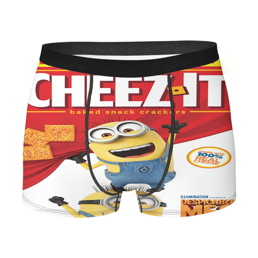 Cheez-It Baked Despicable Me Snack Crackers Family Men'S Boxer Briefs