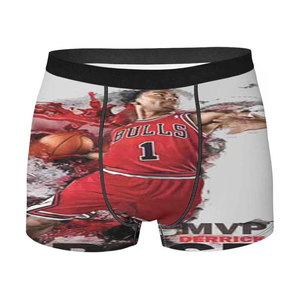 Chicago Bulls Derrick Rose Mvp Men'S Boxer Briefs
