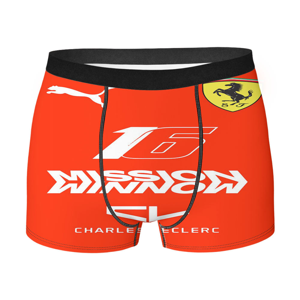 Cl16 Ferrari 019 Driver Mission Winnow Men'S Boxer Briefs
