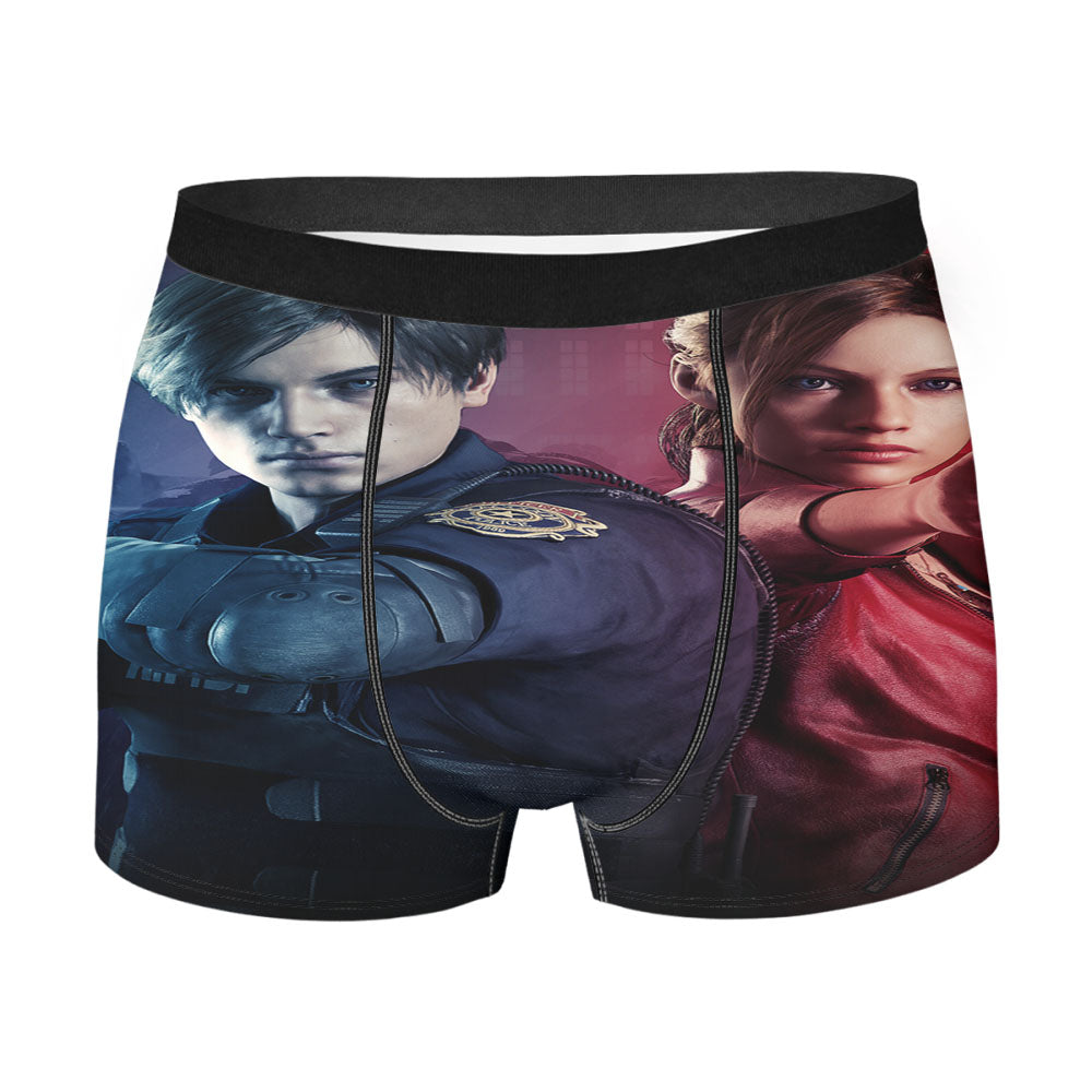 Claire Leon Resident Evil 019 Men'S Boxer Briefs