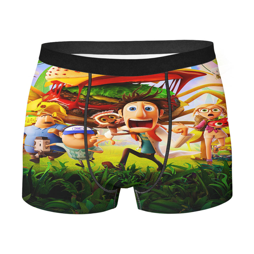 Cloudy With A Chance Of Meatballs Men'S Boxer Briefs