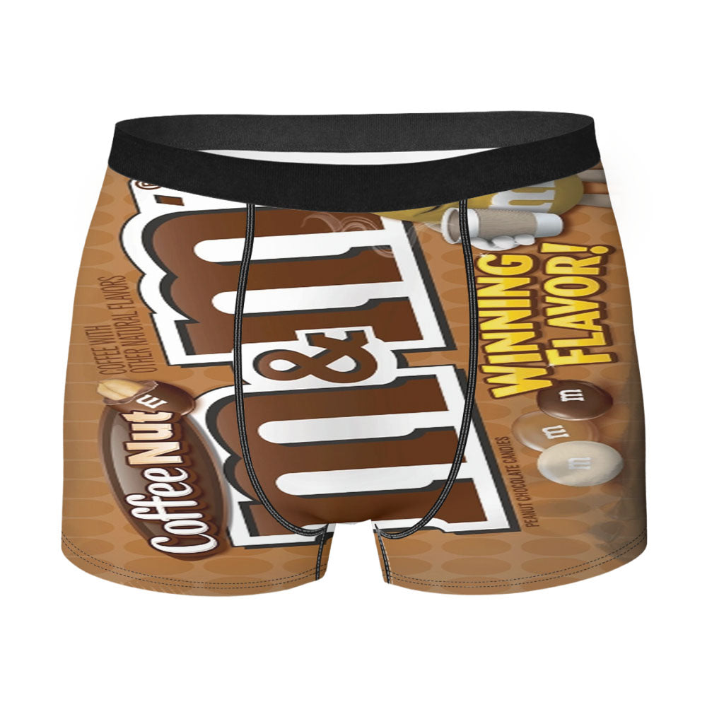 Coffee Nut M&M Winning Flavor Men'S Boxer Briefs