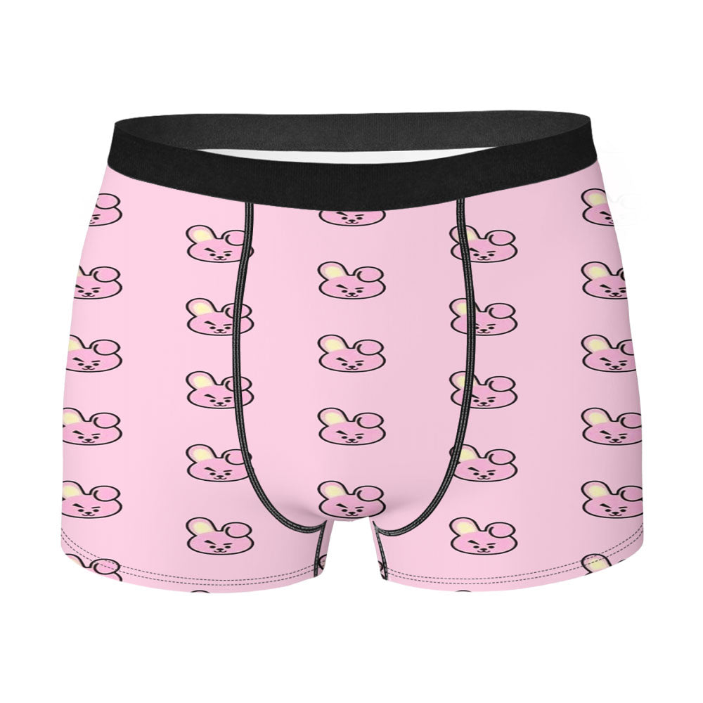 Cooky Bt21 Jungkook Bts Pattern Men'S Boxer Briefs