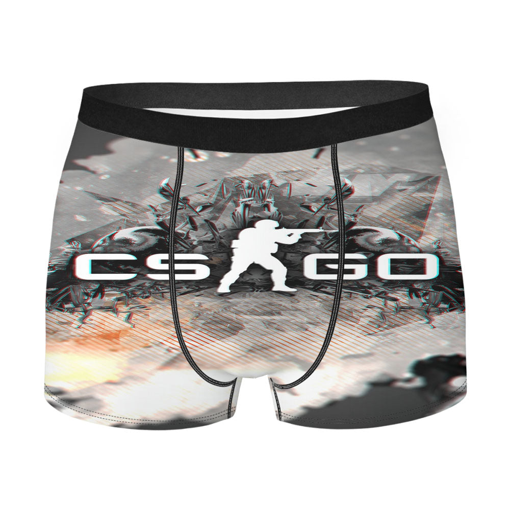 Counter Strike Global Offensive Men'S Boxer Briefs