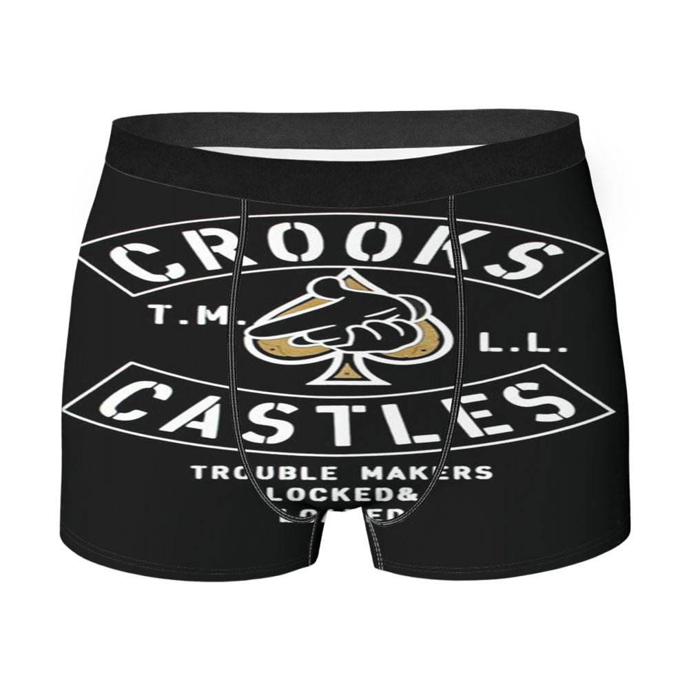 Crooks Castles Air Gun Spades Men'S Boxer Briefs