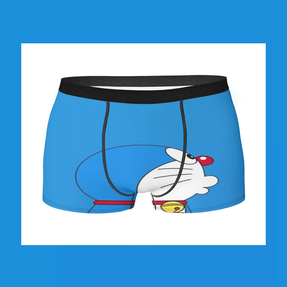Cute Doraemon Men'S Boxer Briefs