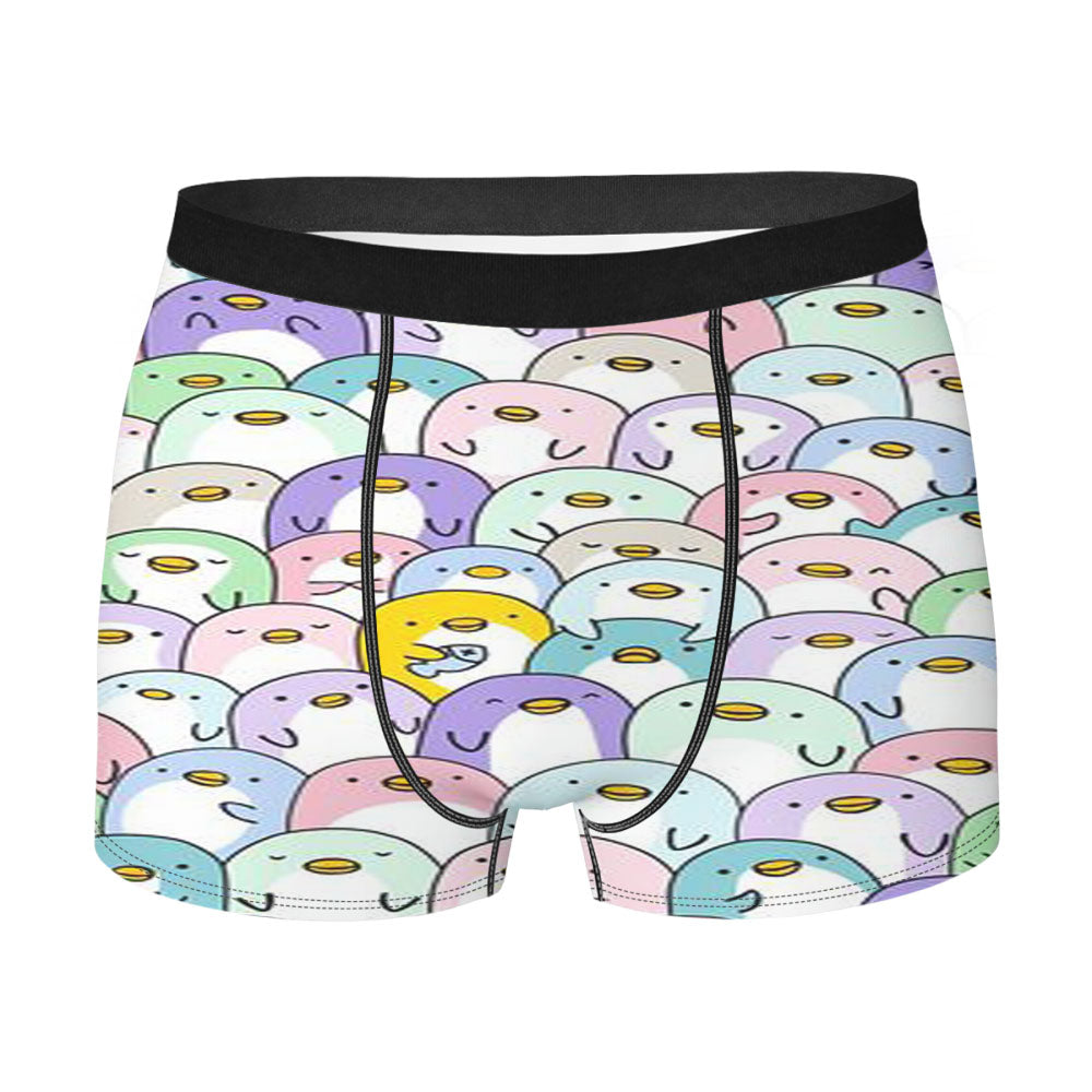 Cute Pinguin Men'S Boxer Briefs