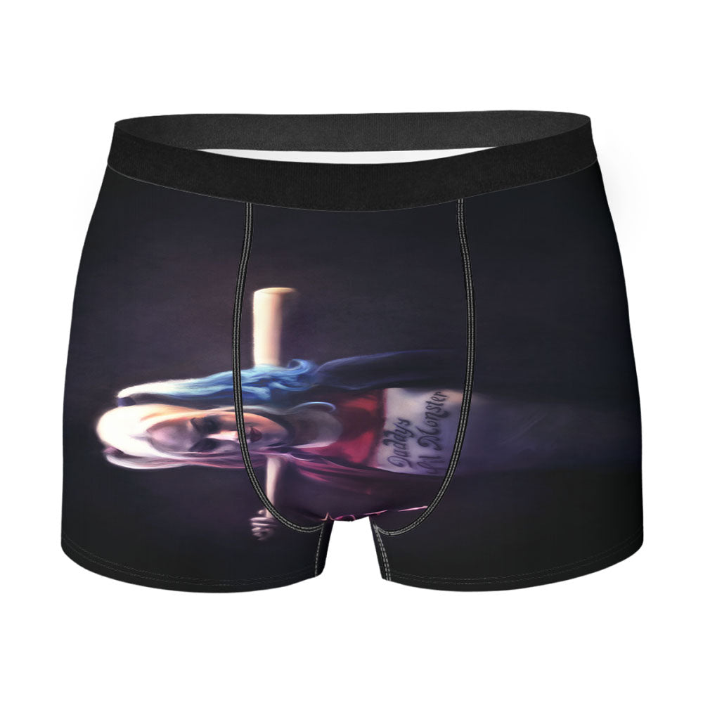 Dark Harley Quinn Wallpaper Men'S Boxer Briefs