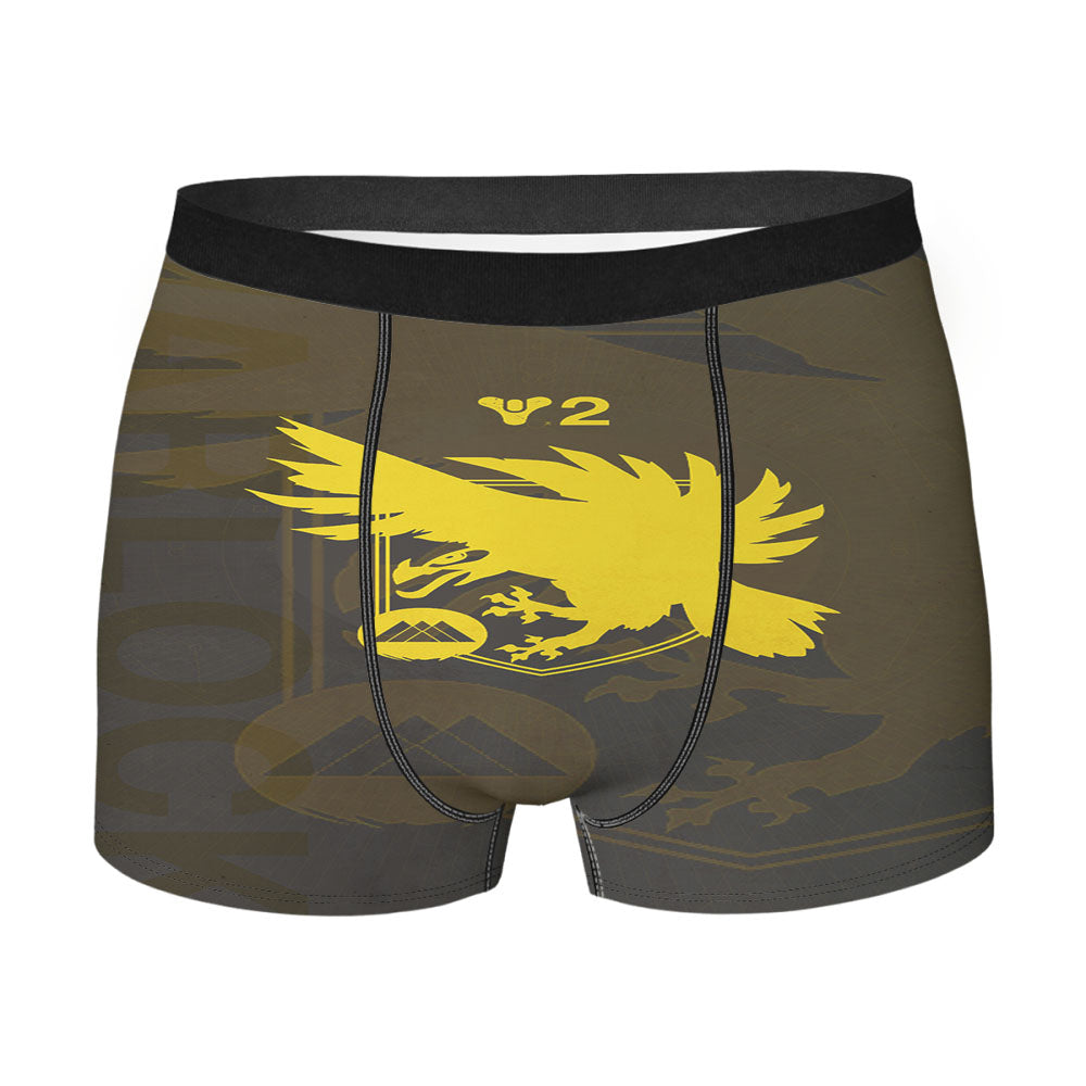 Destiny Warlock Yellow Eagle Logo Men'S Boxer Briefs
