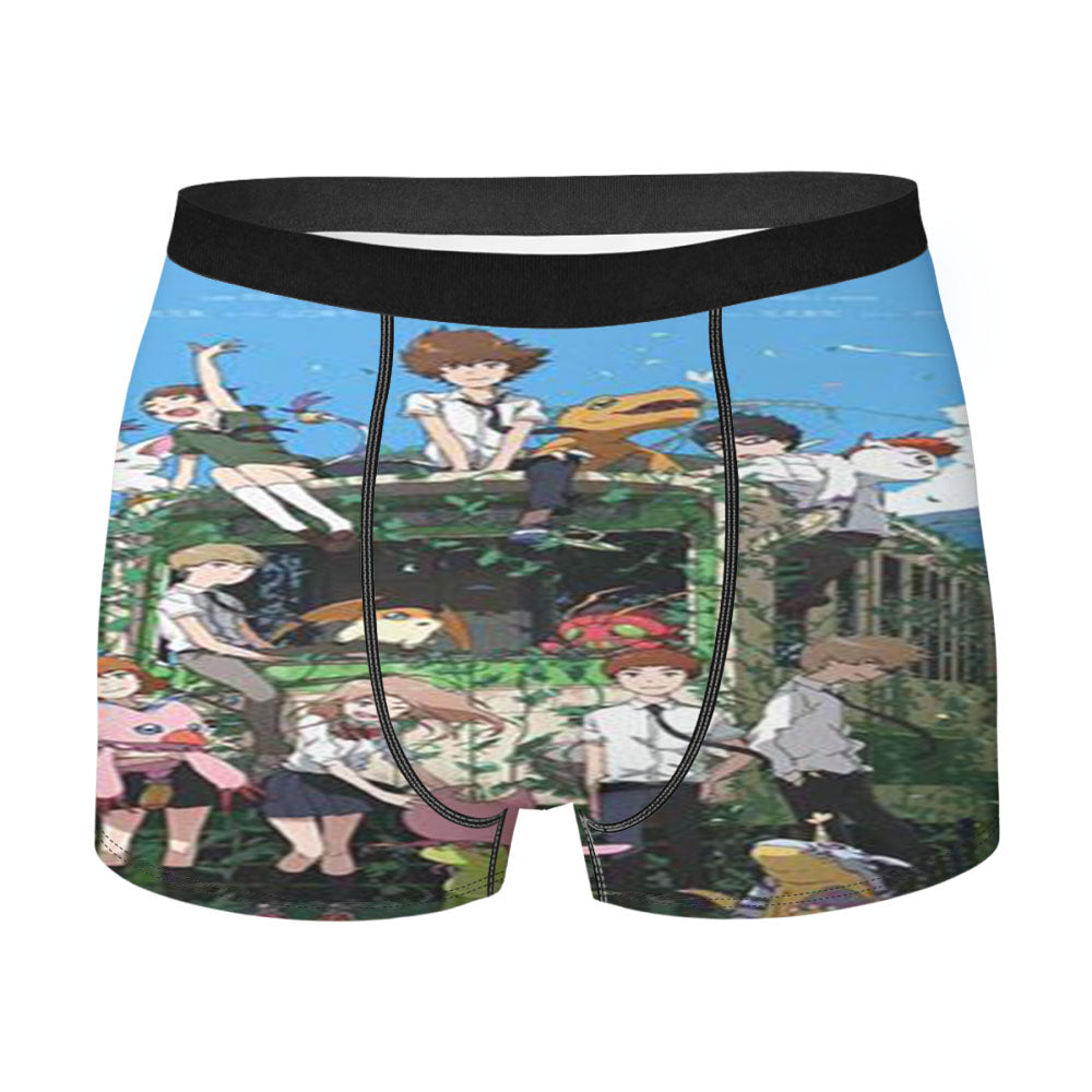 Digimon 015 Men'S Boxer Briefs