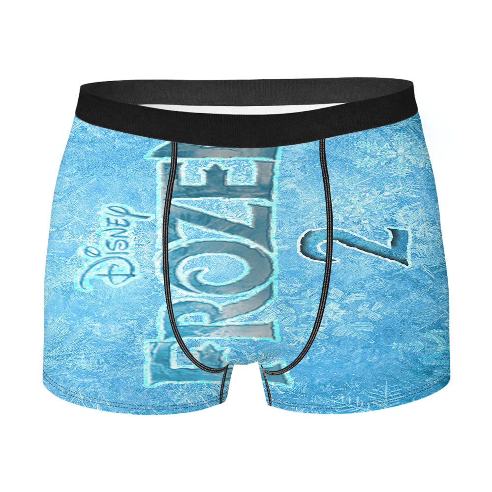 Disney Frozen Ice Title Men'S Boxer Briefs