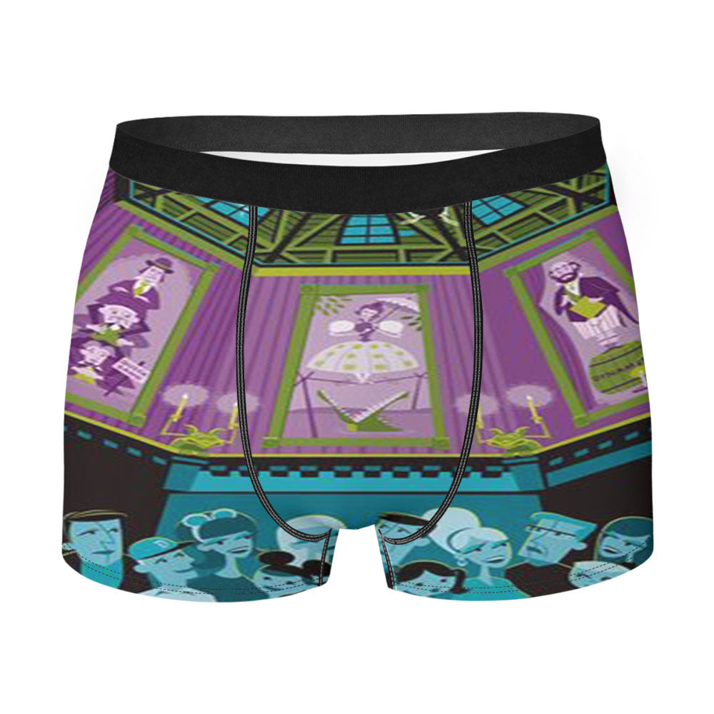 Disney Haunted Mansion Stretching Men'S Boxer Briefs