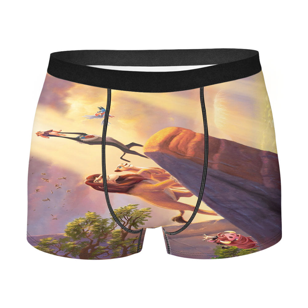 Disney The Lion King Art Men'S Boxer Briefs