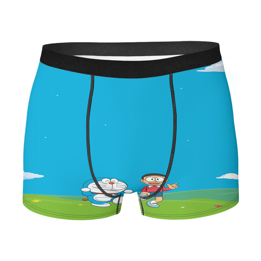 Doraemon Men'S Boxer Briefs