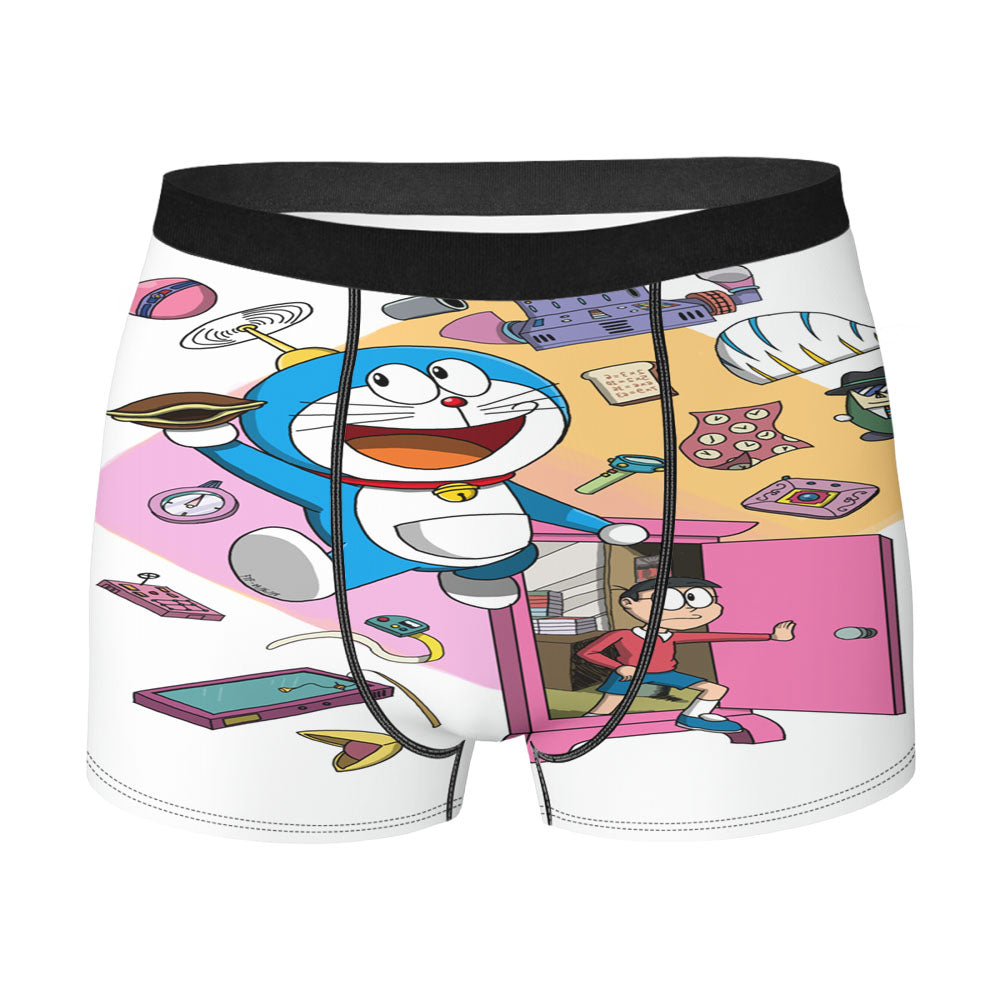 Doraemon Magic Door Men'S Boxer Briefs
