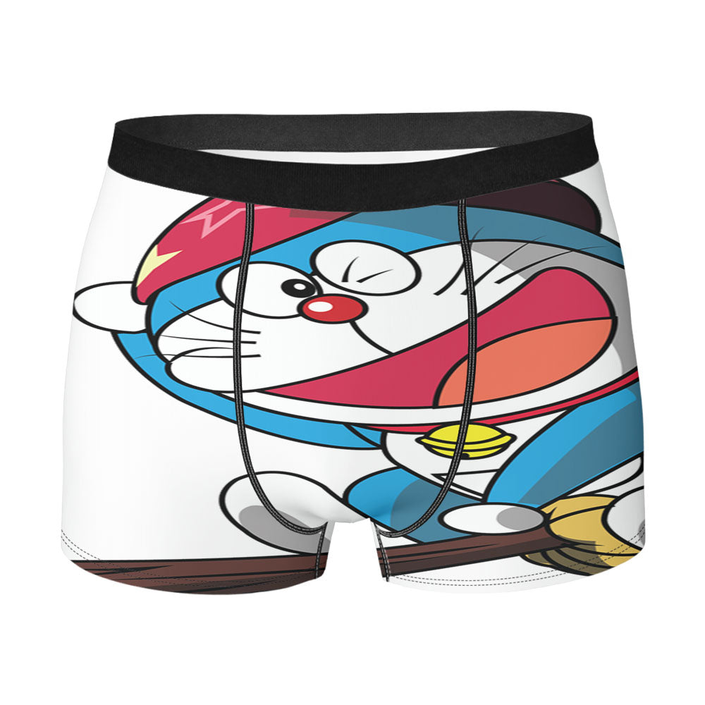 Doraemon Witch Fly Men'S Boxer Briefs