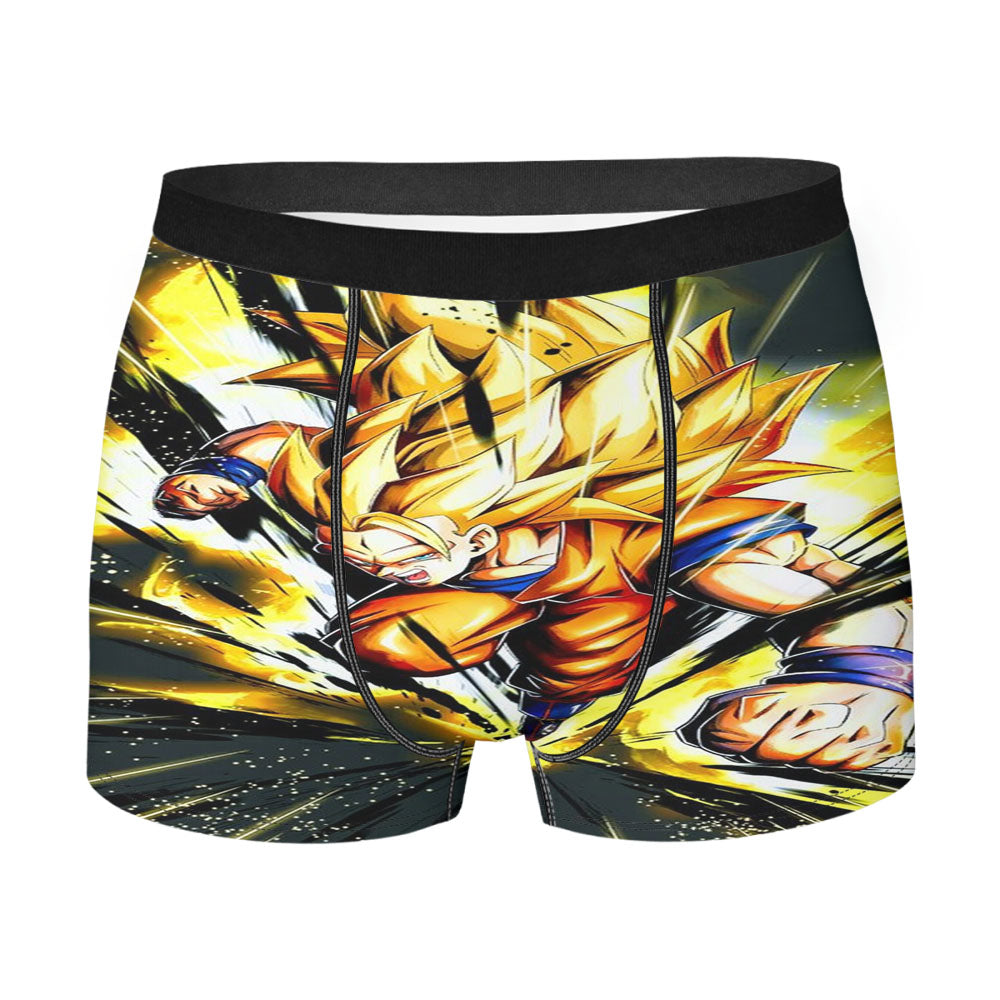 Dragon Ball Super Saiyan Men'S Boxer Briefs