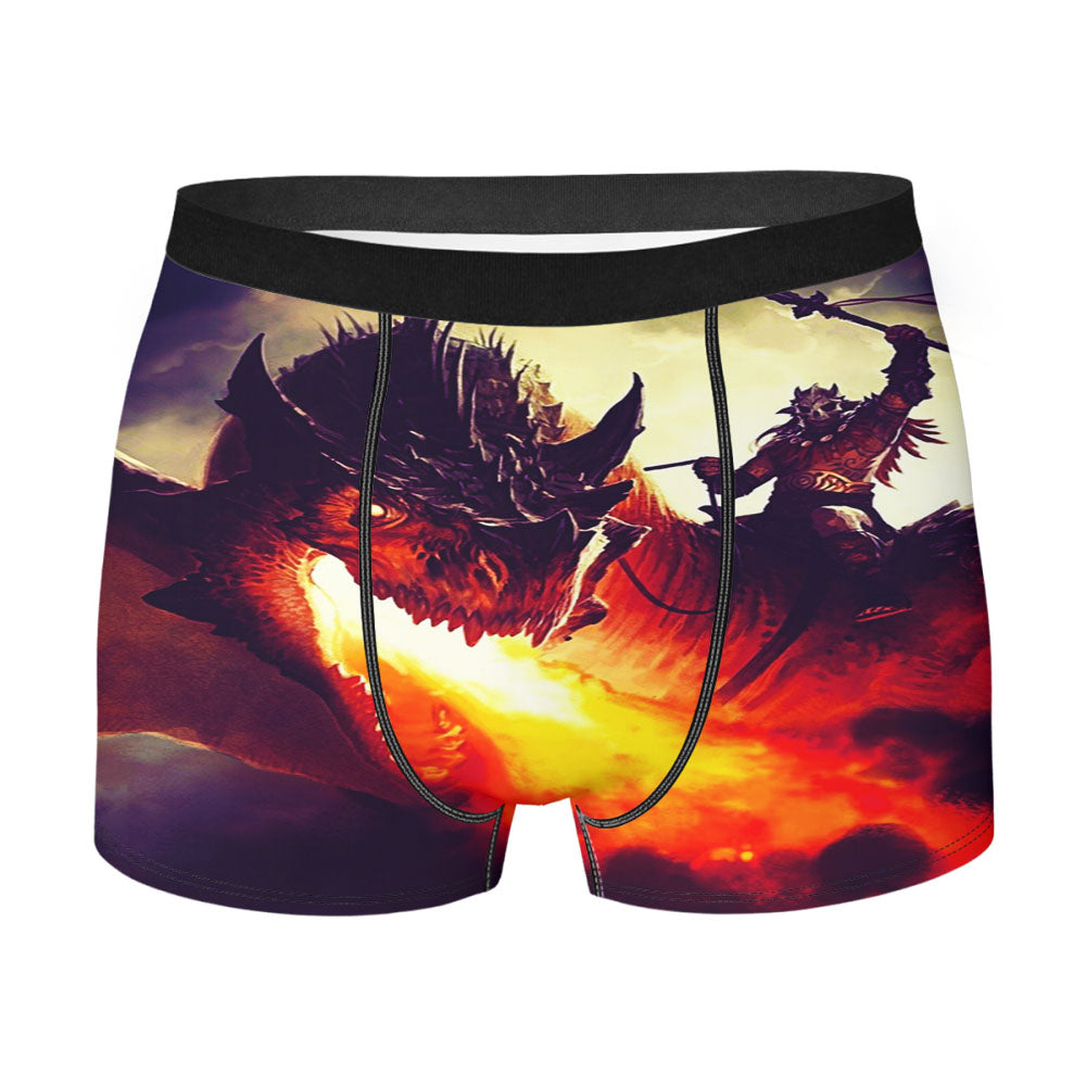 Dragon Knight Fire Men'S Boxer Briefs