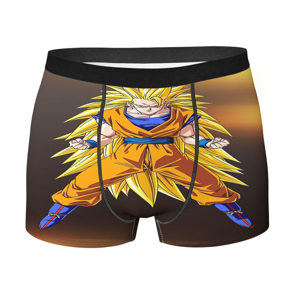 Dragonball Goku Saiyan Men'S Boxer Briefs