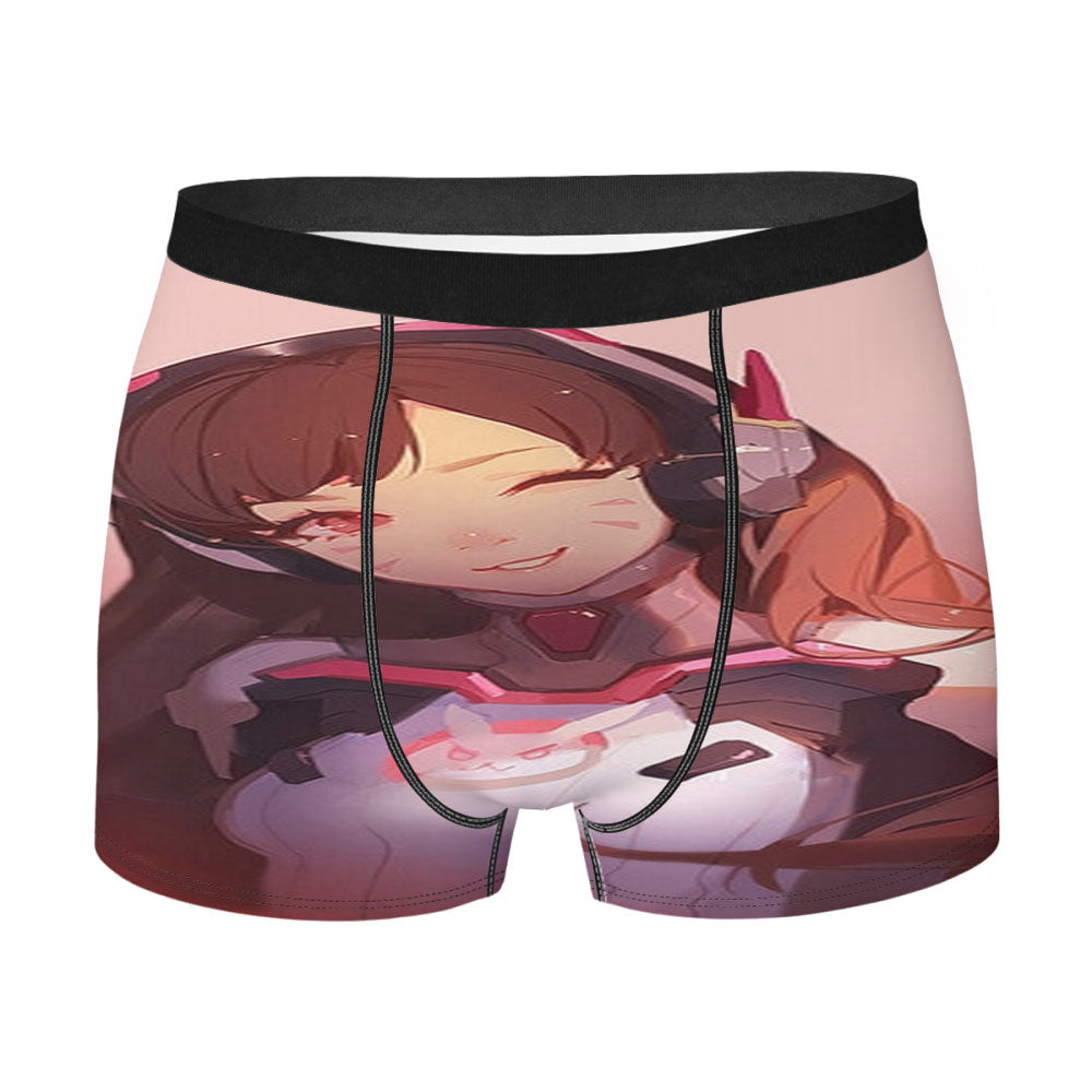 Dva Overwatch Cute Anime Men'S Boxer Briefs