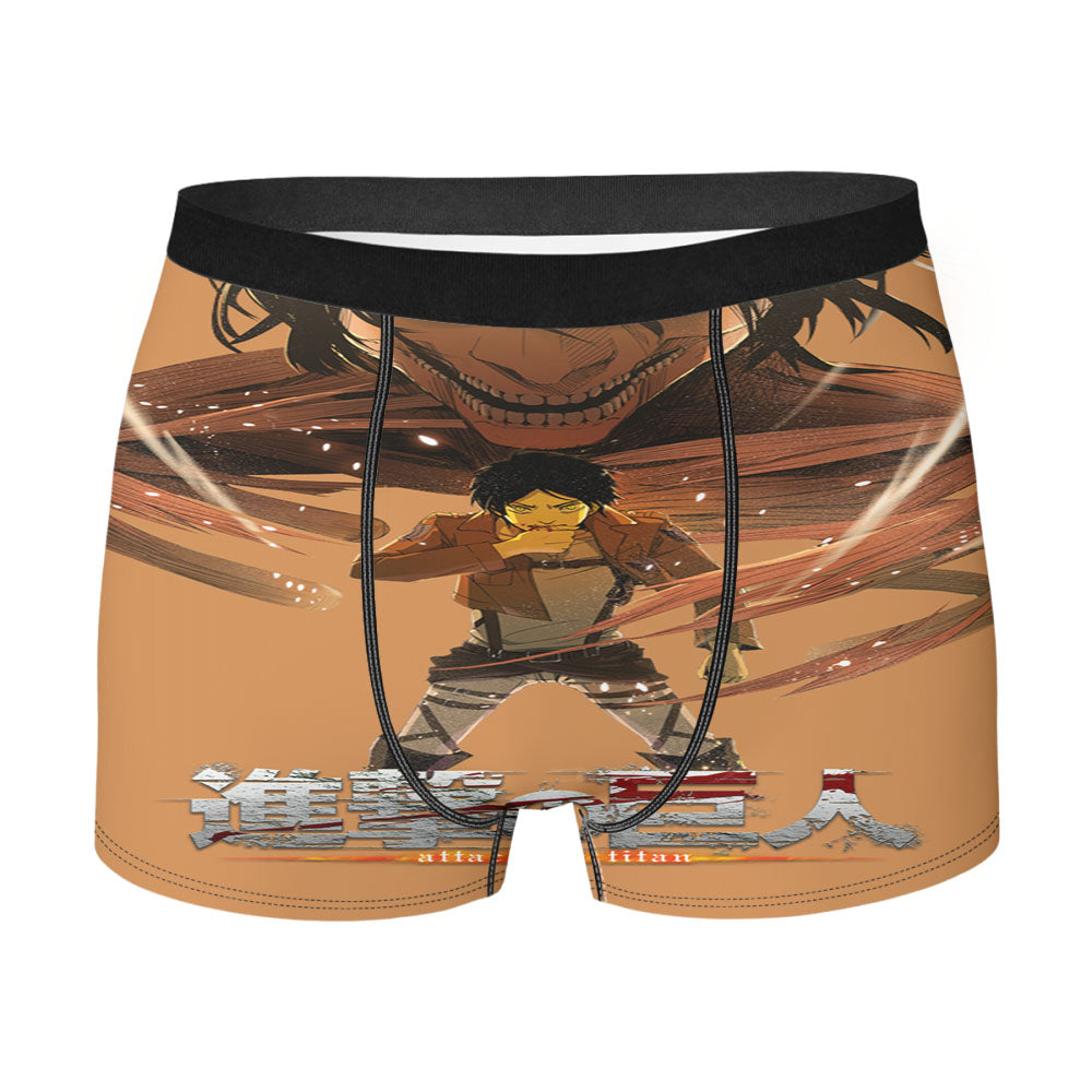 Eren Yeager Attack On Titan Men'S Boxer Briefs