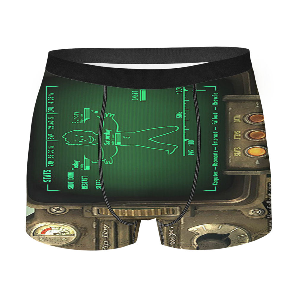 Fallout Pip Boy 000 Men'S Boxer Briefs