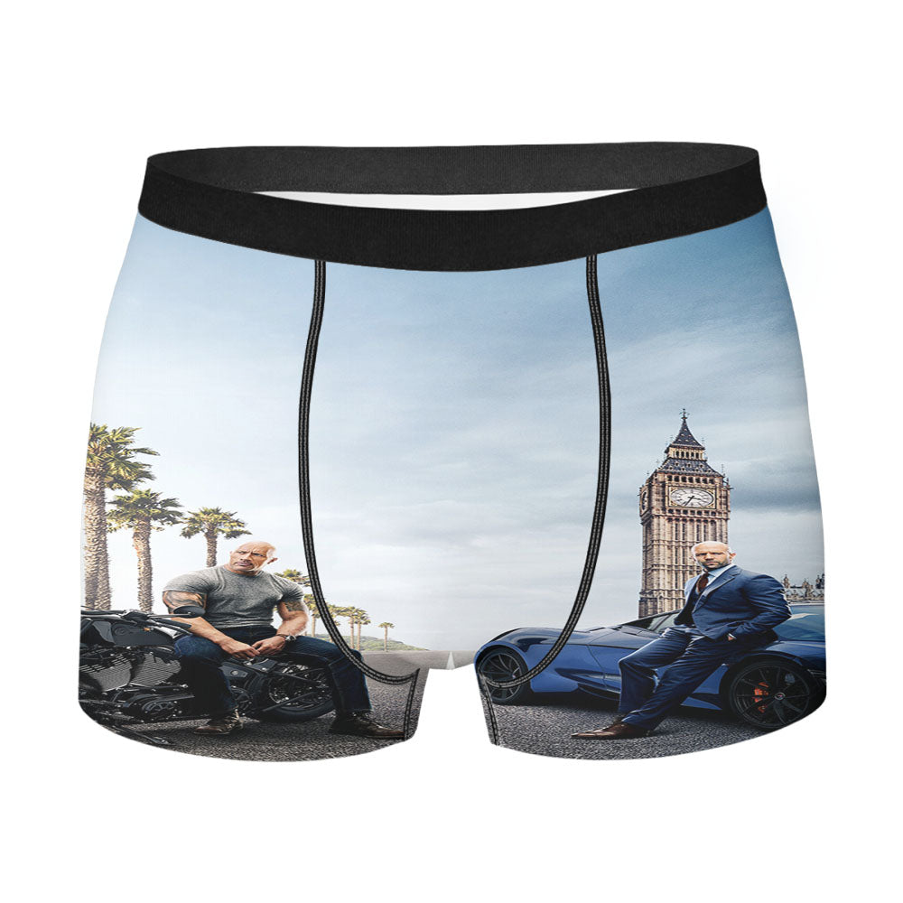 Fast Furious Presents Hobbs Shaw 019 4K Men'S Boxer Briefs