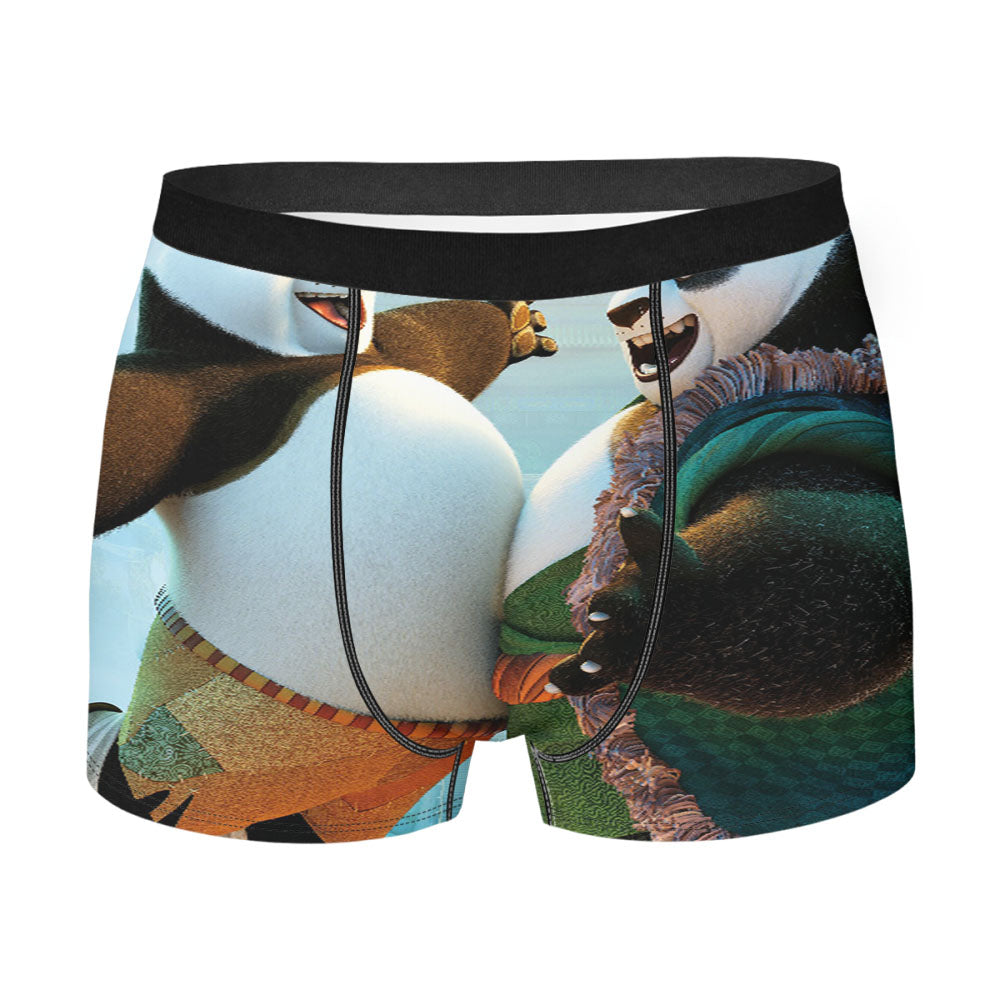 Father And Son Kung Fu Panda Men'S Boxer Briefs