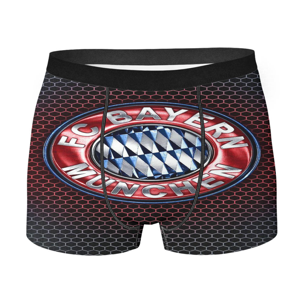 Fc Bayern Munchen Carbon Fiber Men'S Boxer Briefs