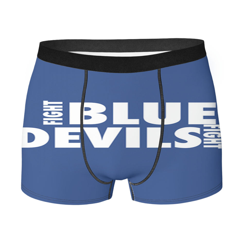 Fight Blue Devils Men'S Boxer Briefs