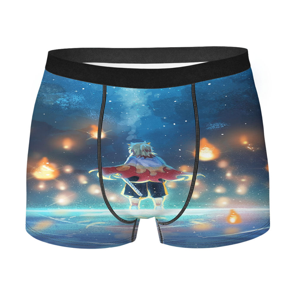 Fire Pillar Rengoku Kyoujurou Kimetsu No Yaiba Men'S Boxer Briefs