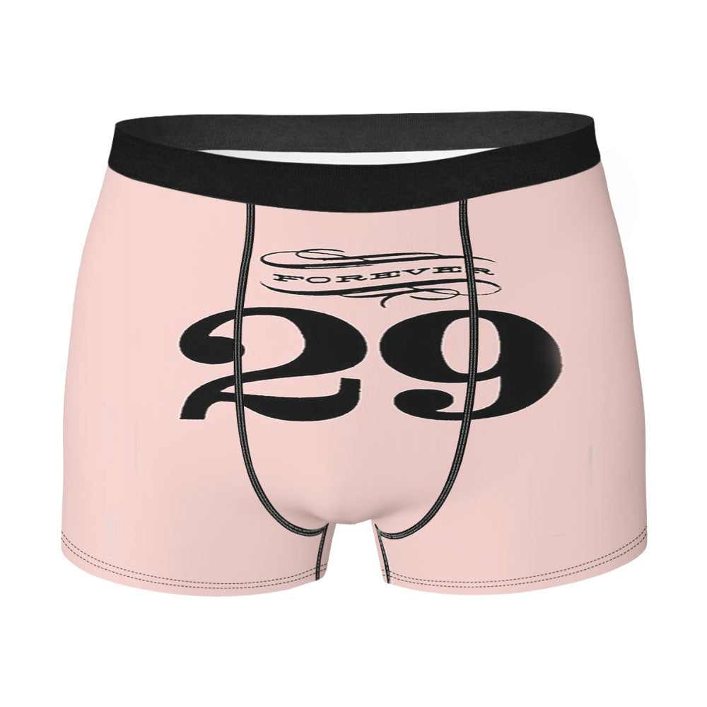 Forever 9Th Birthday Gift For Women Dirty Thirty Men'S Boxer Briefs