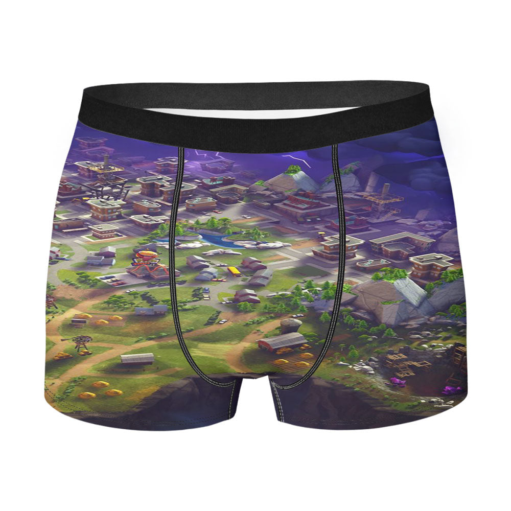 Fortnite War Area Men'S Boxer Briefs