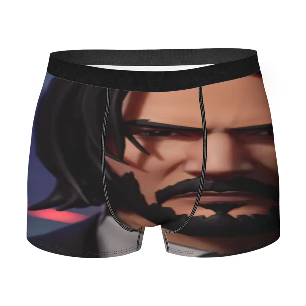 Fortnite X John Wick Crossover Adds Keanu Reeves To The Battle Royale Men'S Boxer Briefs