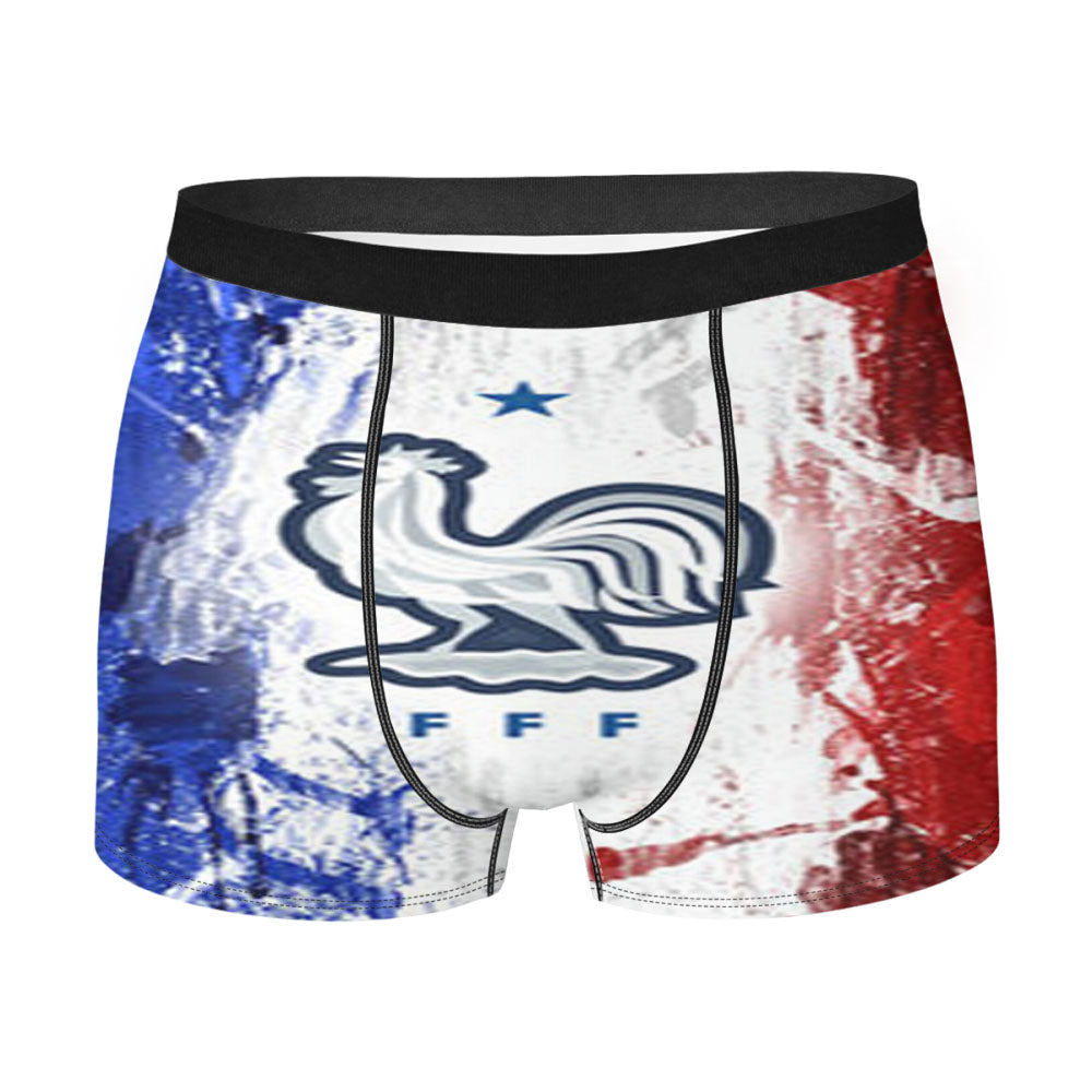 France Squad Logo Fifa Worldcup 2018 Men'S Boxer Briefs