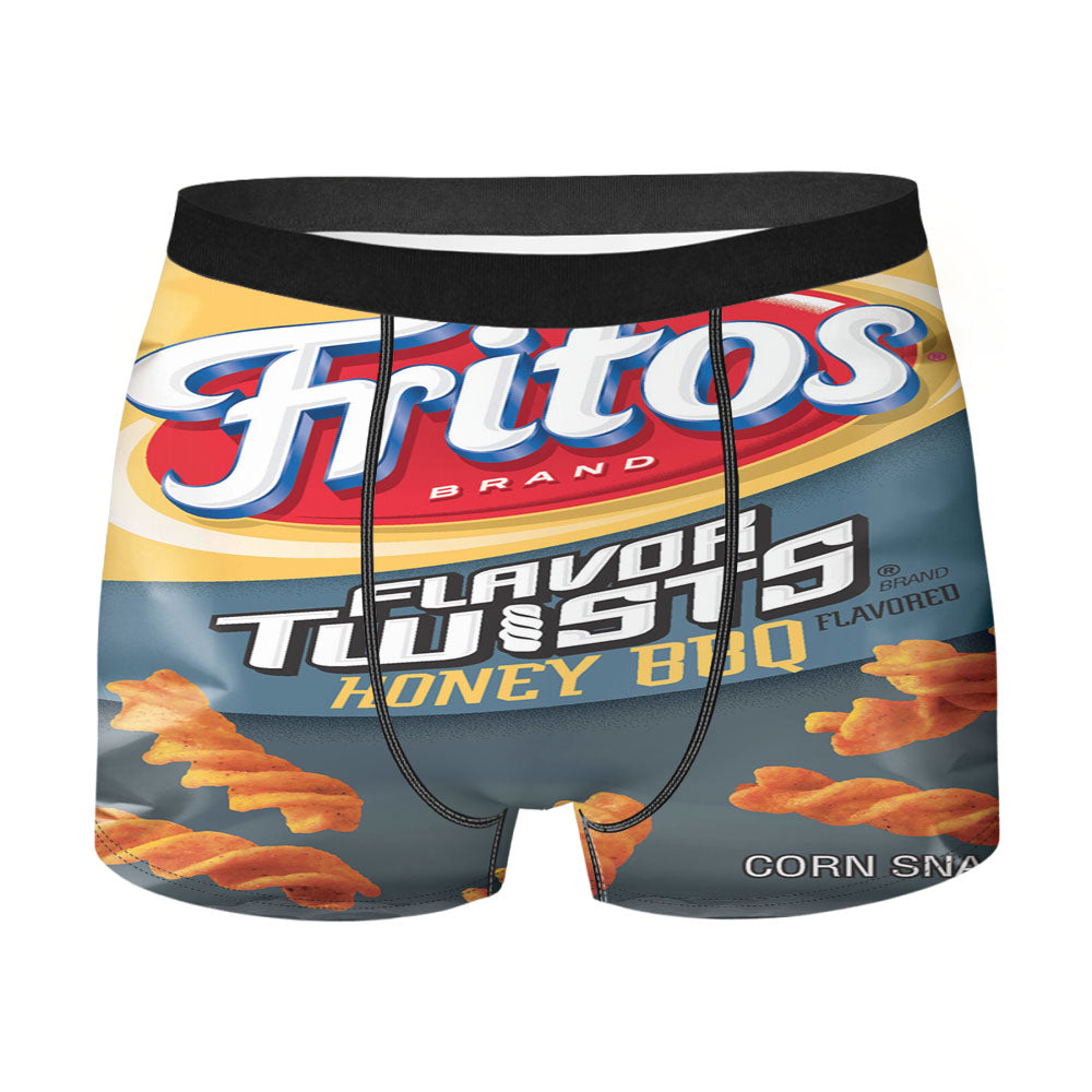 Fritos Flavor Twists Honey Bbq Snack Men'S Boxer Briefs