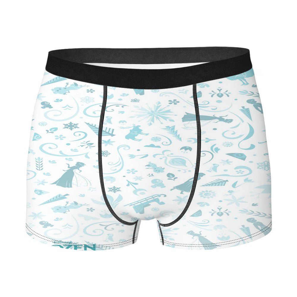 Frozen Pattern Men'S Boxer Briefs