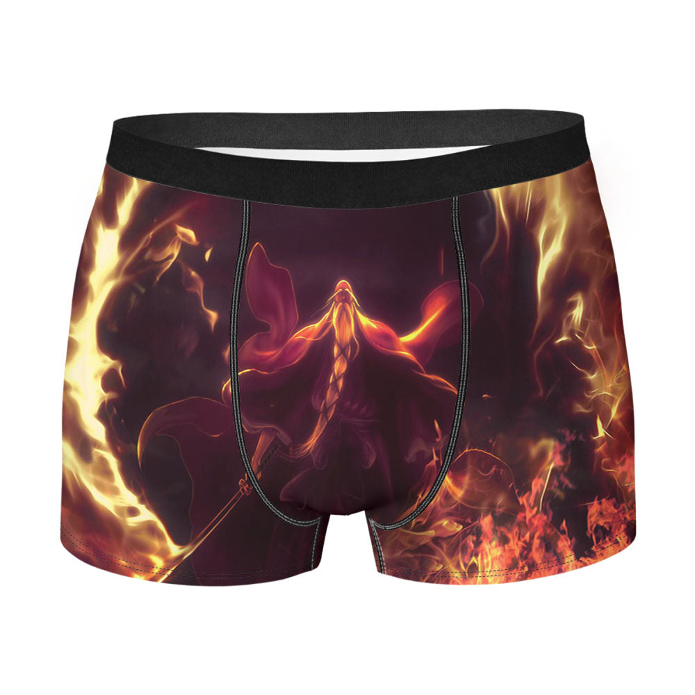 Genryusai Shigekuni Yamamoto Bleach Men'S Boxer Briefs