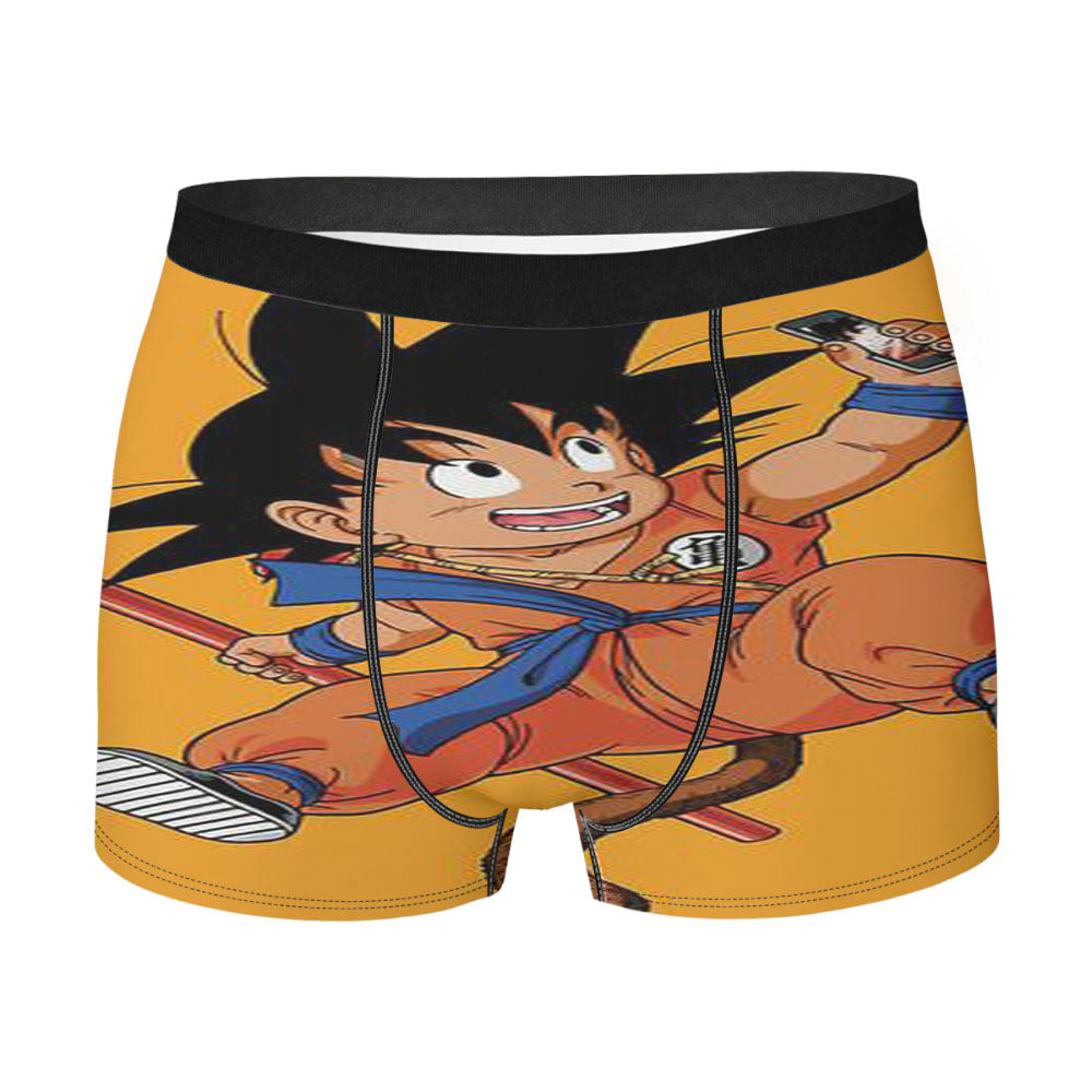 Goku Takes A Selfie Men'S Boxer Briefs