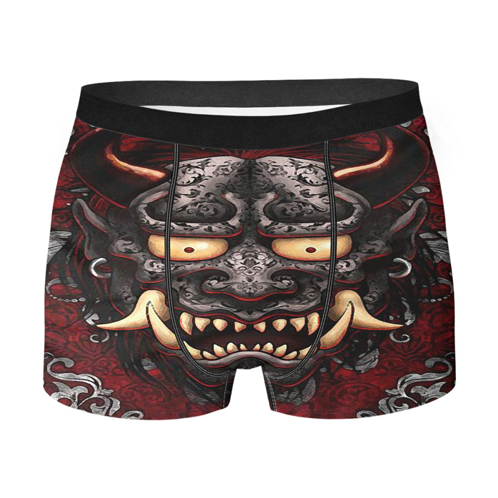 Gothic Oni Sherpa Grotesque Demon Men'S Boxer Briefs