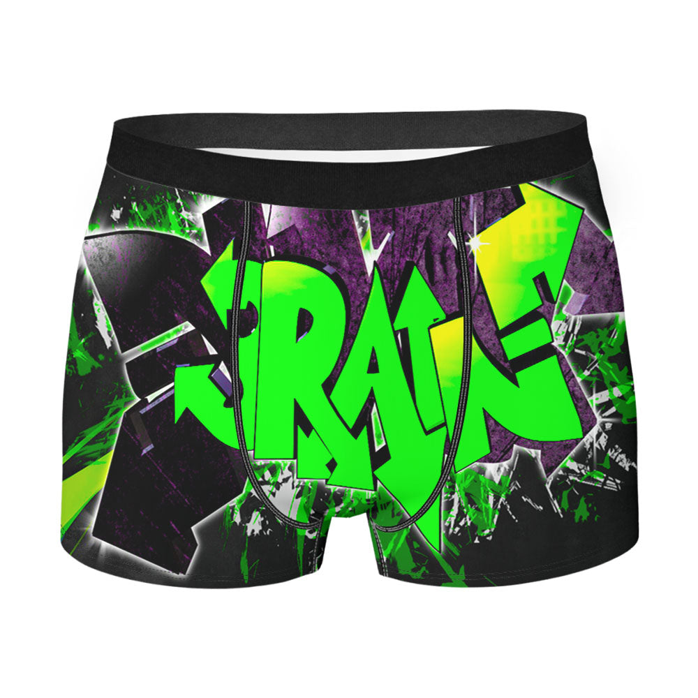 Graffiti Brain D Men'S Boxer Briefs