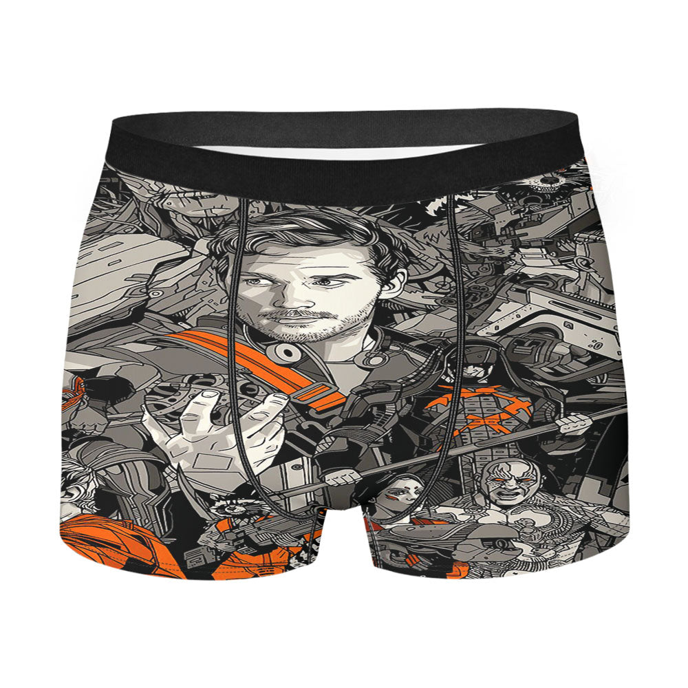 Guardian Of Galaxy Tone Poster Art Men'S Boxer Briefs