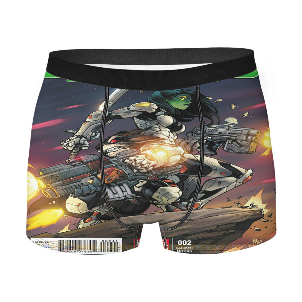 Guardians Of The Galaxy Marvel 00 Men'S Boxer Briefs