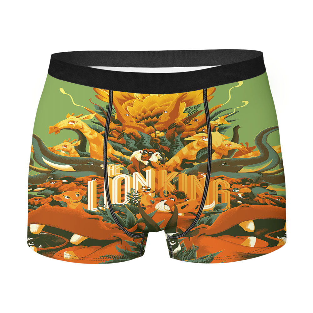 Hakuna Matata The Lion King Fan Art Movie Men'S Boxer Briefs
