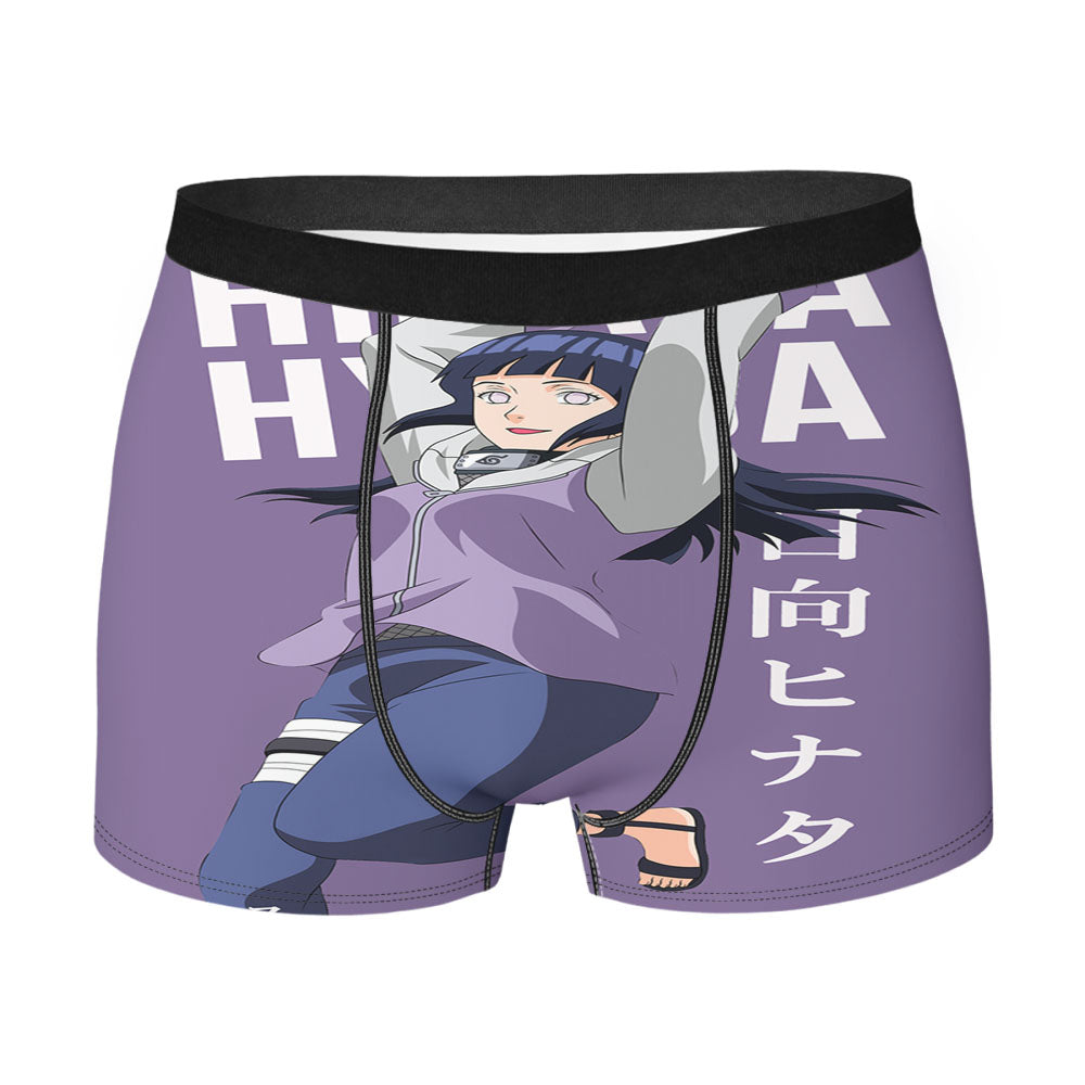 Hinata Hyuga Naruto Boruto Anime Men'S Boxer Briefs