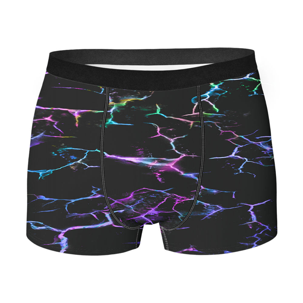 Holographic Marble Men'S Boxer Briefs