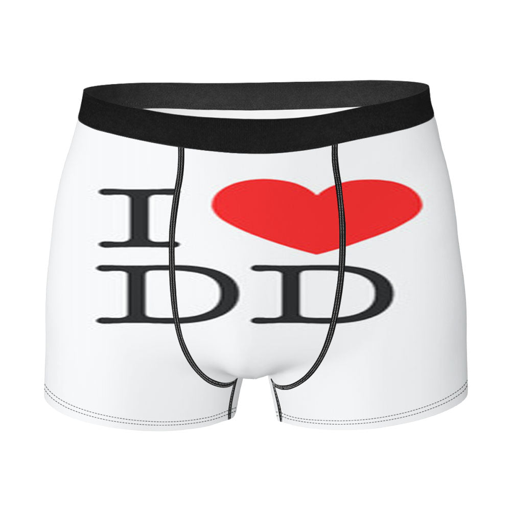 I Love Dd Diamond Dogs Men'S Boxer Briefs